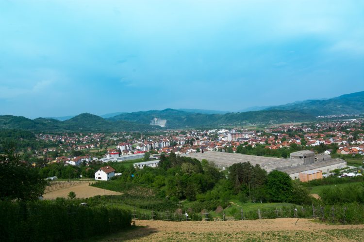 Bratunac, panorama