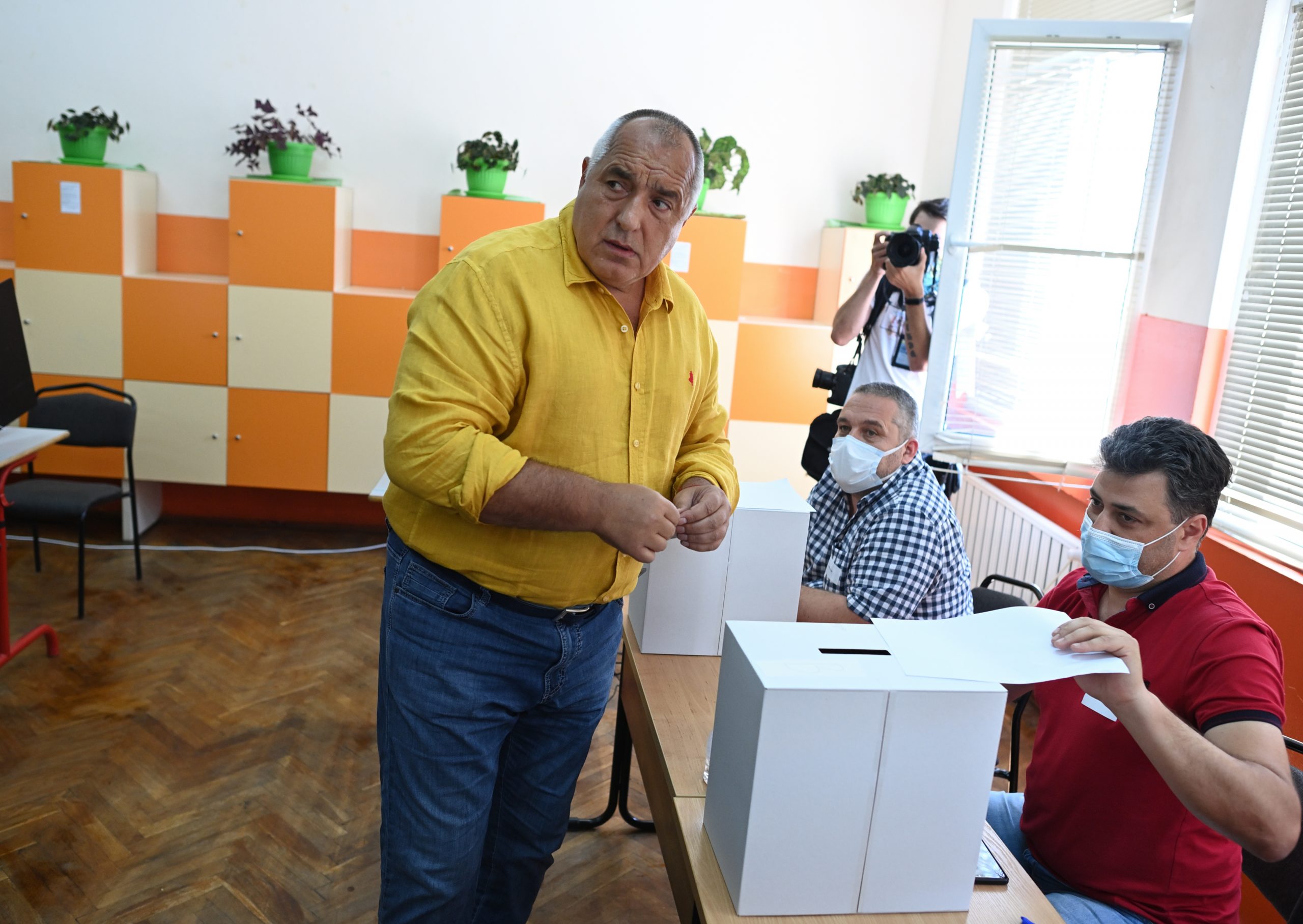 Bojko Borisov na glasanju
