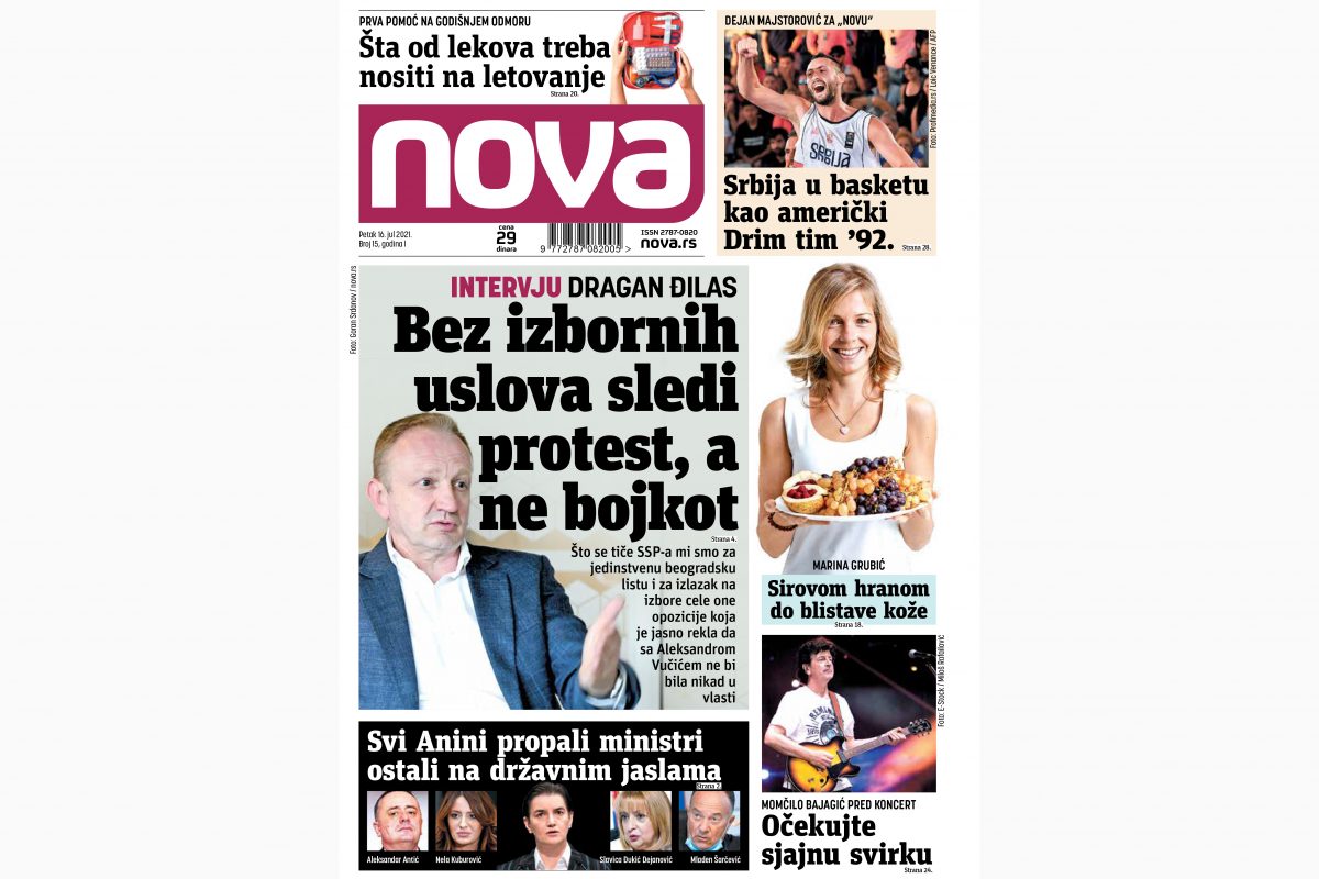 Novi Broj Novina „Nova“ Potražite Na Kioscima