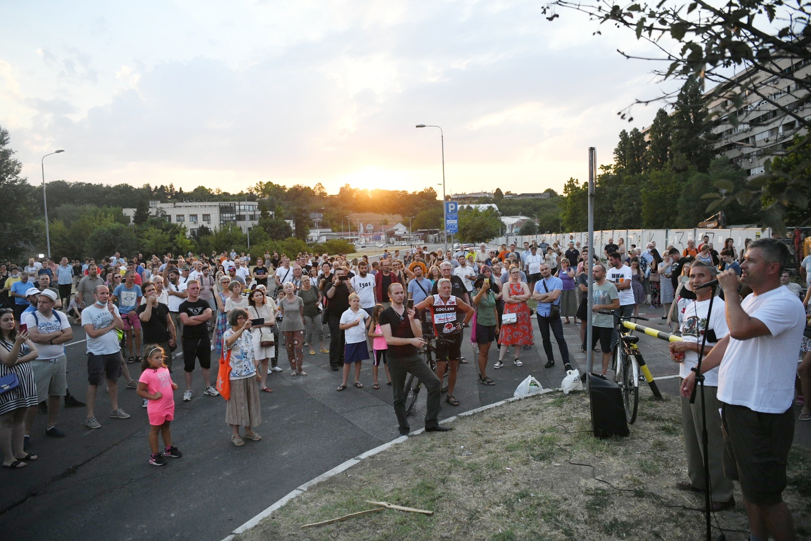 Beograd Protest stanara bloka 37. Blok 37, Novi Beograd