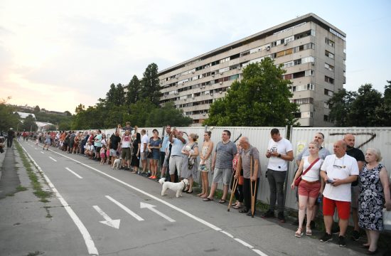 Beograd Protest stanara bloka 37. Blok 37, Novi Beograd