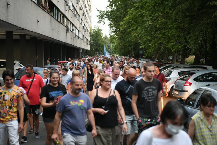 Beograd Protest stanara bloka 37. Blok 37, Novi Beograd
