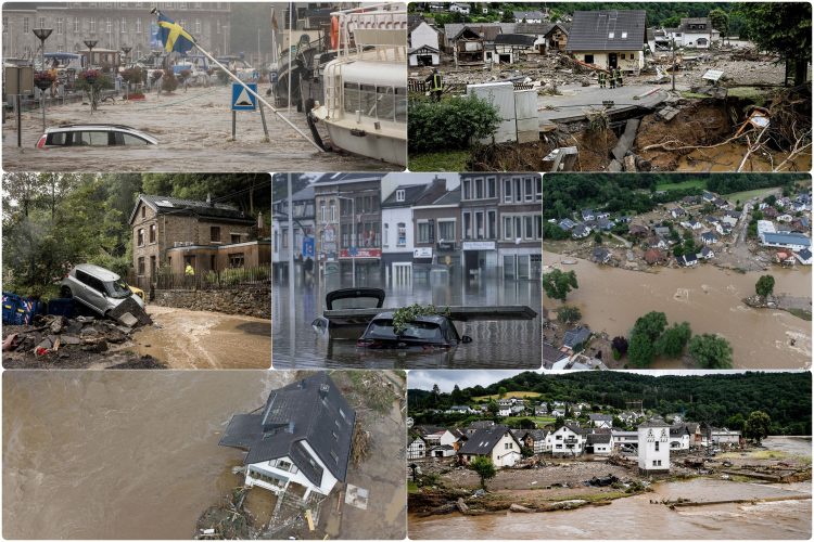 Poplave u Nemačkoj i Belgiji