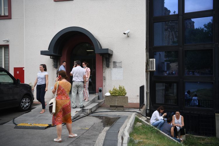 Zgrada Radio televizije Srbije RTS, evakuisana zgrada dojava o bombi