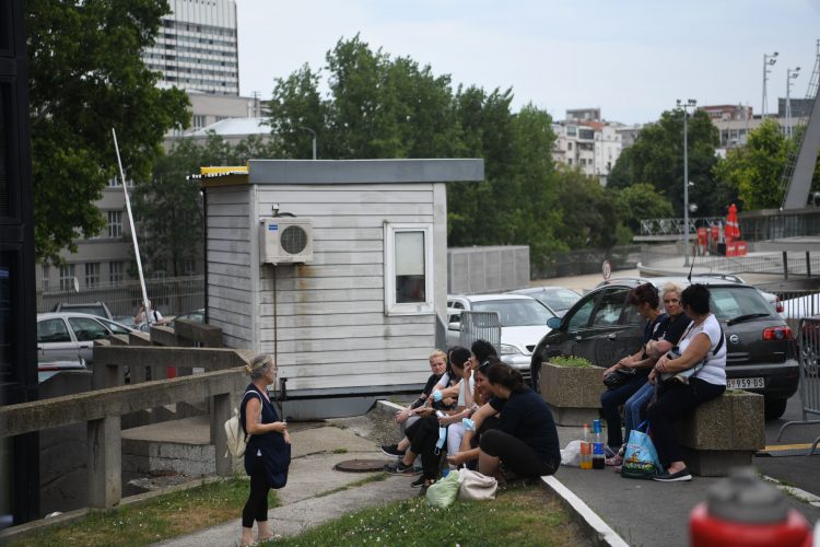 Zgrada Radio televizije Srbije RTS, evakuisana zgrada dojava o bombi