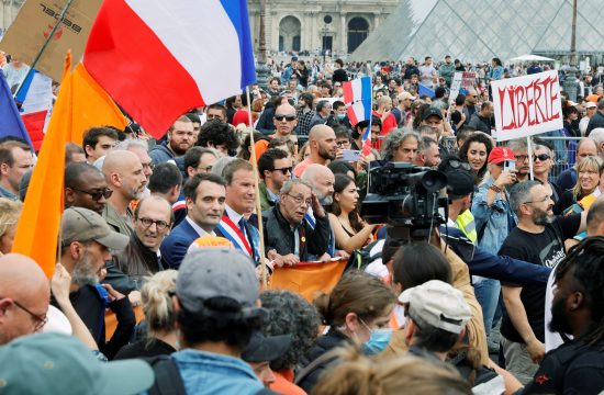 Francuska, protest, koronavirus, mere