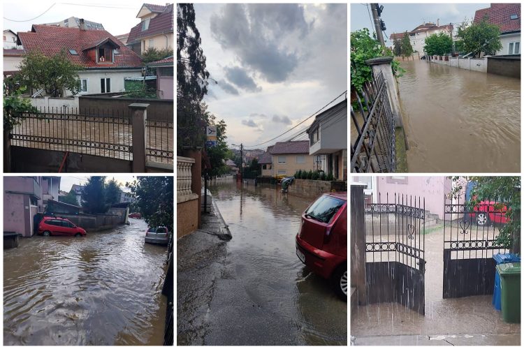 Naselje Vojvode Vlahovića, kiša, nevreme, poplava, voda, reka