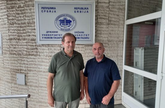 Profesori Mulić i Škrijelj - Foto Nova.rs