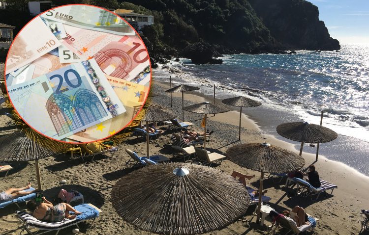 plaza i novac kako trositi na moru