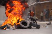 Haiti kriza protest