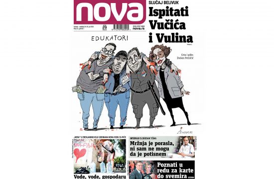 Naslovna strana dnevnih novina Nova vikend izdanje za 24 jul 2021