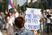 Protest ispred Skupstine Srbije Vode Srbije Eko straza