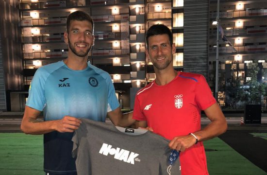 Srdjan Vuksanovic i Novak Djokovic