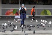 Sidnej policija na ulicama Australija