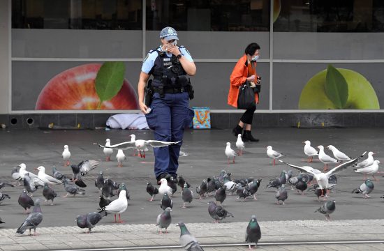 Sidnej policija na ulicama Australija