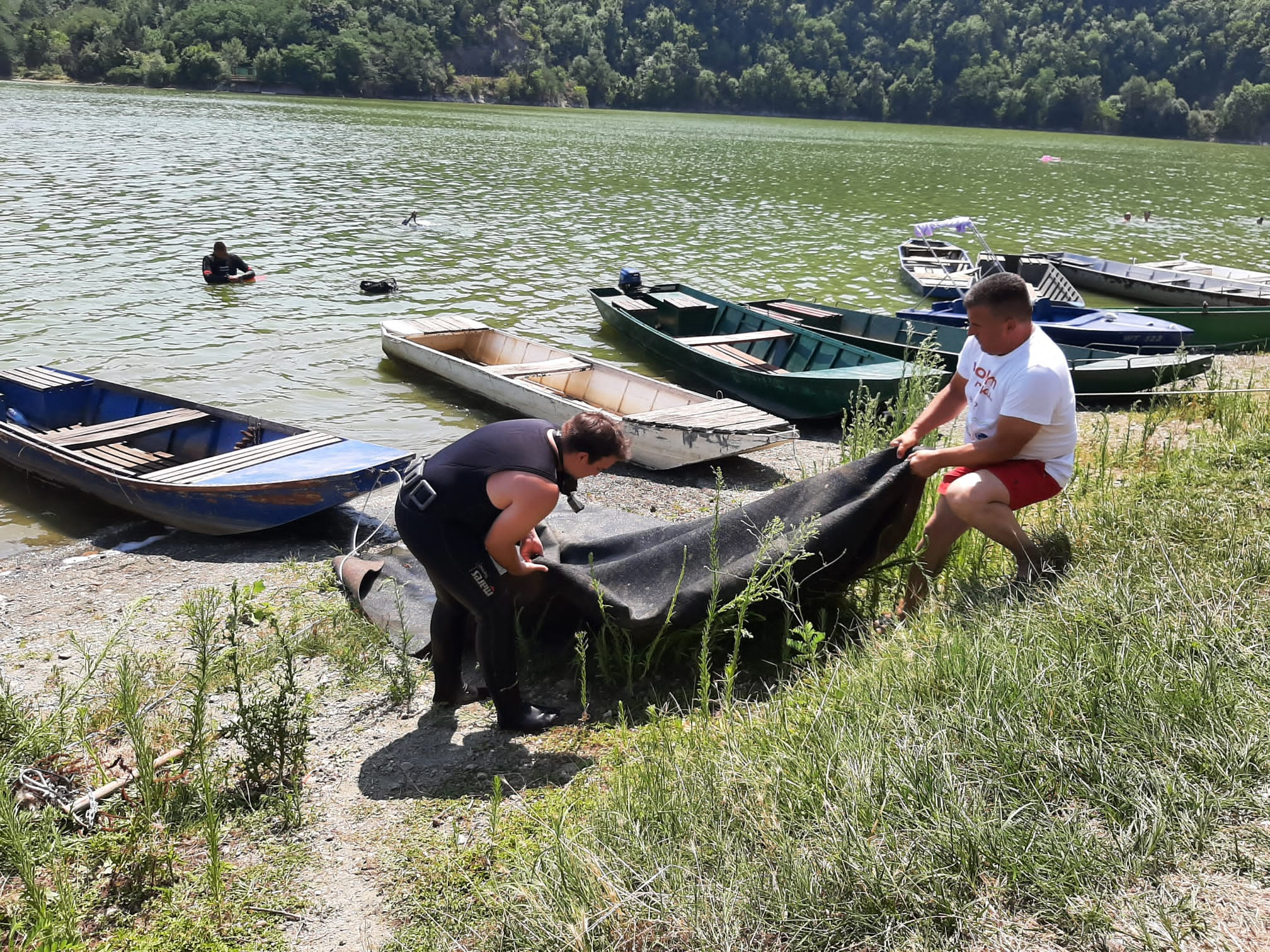 Volim reku, a ti? Očišćeno Kruševačko jezero Ćelije i Belocrkvansko gradsko jezero