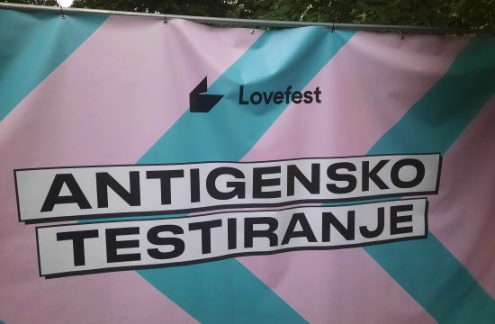 Vrnjačka banja 05.08.2021. Muzički festival Love fest, Lav fest, testiranje, antigensko testiranje, koronavirus