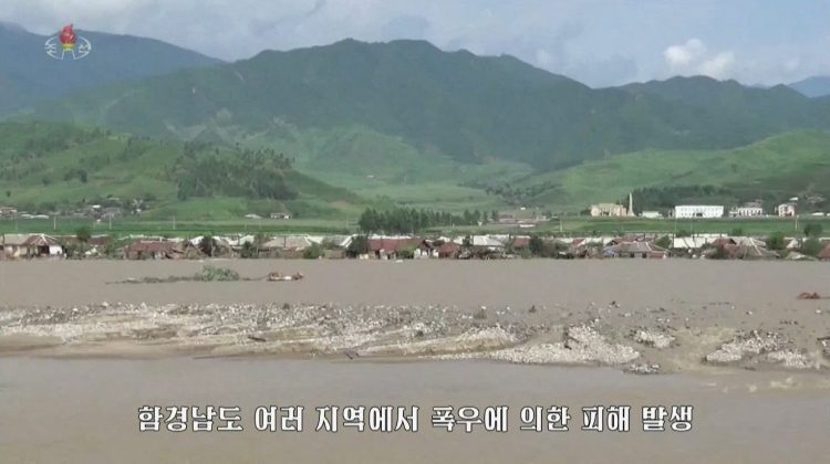 Severna Koreja poplava