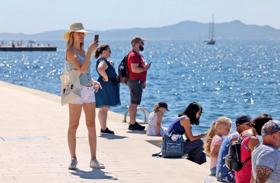 Zadar turisti Hrvatska turizam letovanje