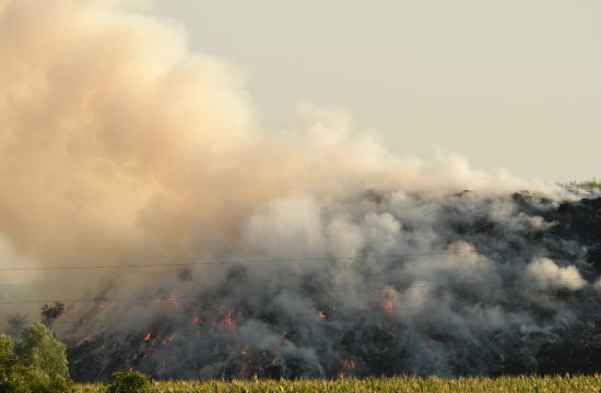 Novi Sad, Gori deponija u Novom Sadu, požar, deponija, vatra