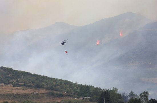 Albanija, požar