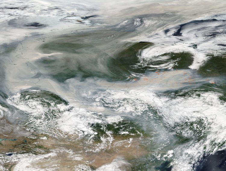 Sibirski dim iznad Severnog pola