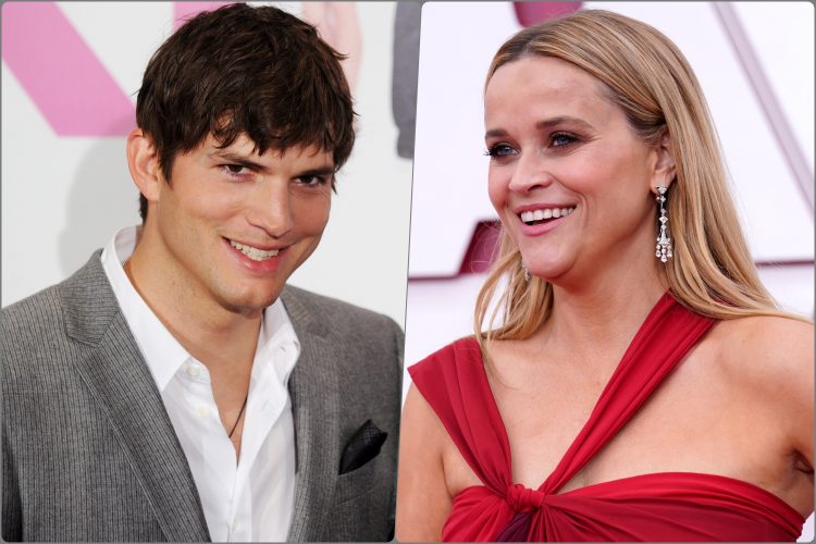 Reese Witherspoon Ashton Kutcher Eston Kucer i Riz Viterspun