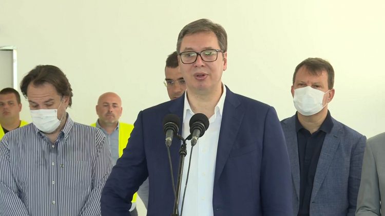 Novi Sad, Aleksandar Vučić, obilazak nove Kovid bolnice, kovid bolnica, izgradnja