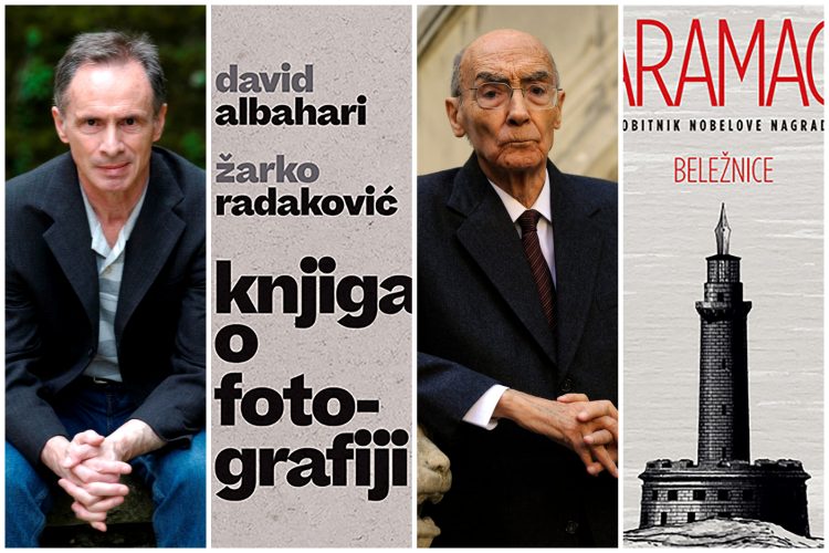 David Albahari, Knjiga o fotografiji, Žoze Saramago, Beležnice, knjige, korice, knjiga, korica