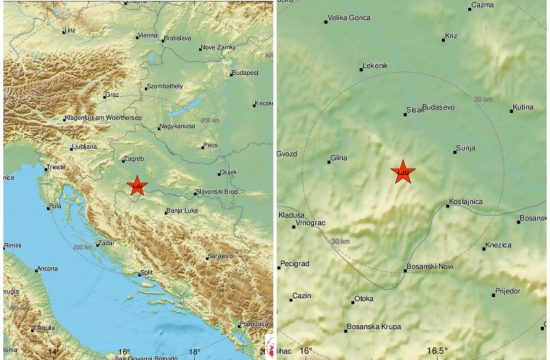 Hrvatska, Sisak, zemljotres