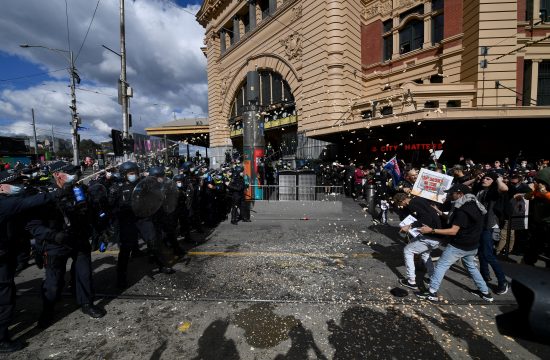 Melburn protest Australija