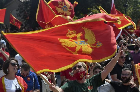 Crna Gora protest