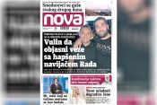 Nova, naslovna za 23. avgust, broj 47, dnevne novine Nova, dnevni list Nova