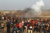 Izrael, Palestina, Gaza, granica, protest
