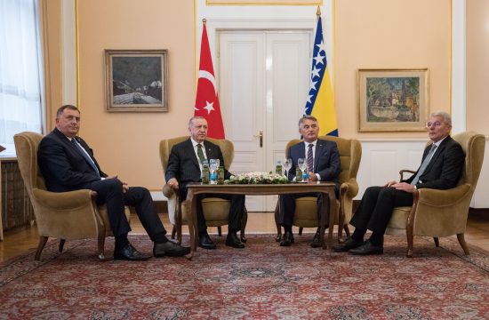 Milorad Dodik, Redžep Tajip Erdogan, Željko Komšić i Šefik Džaferović