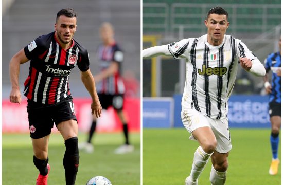 Filip Kostić i Kristijano Ronaldo Cristiano Ronaldo