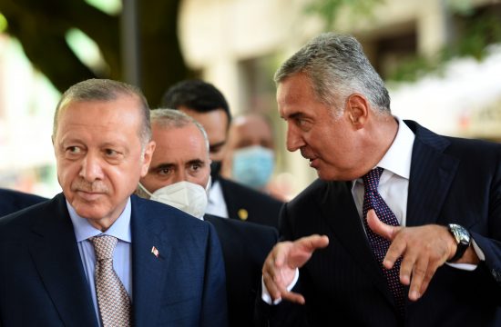 Redzep Tajip Erdogan i Milo Djukanovic