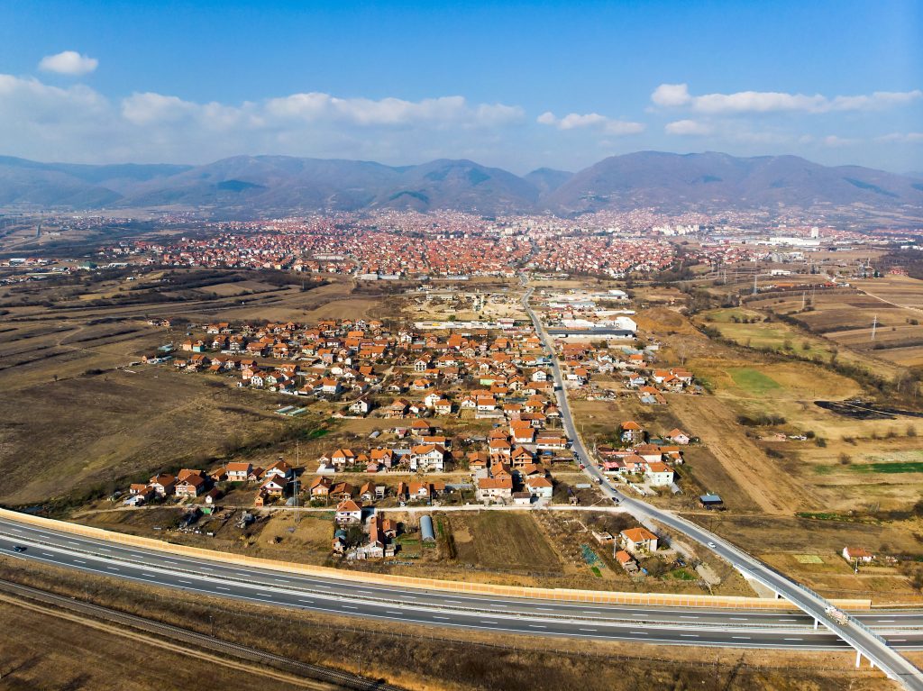 Vranje, panorama, grad