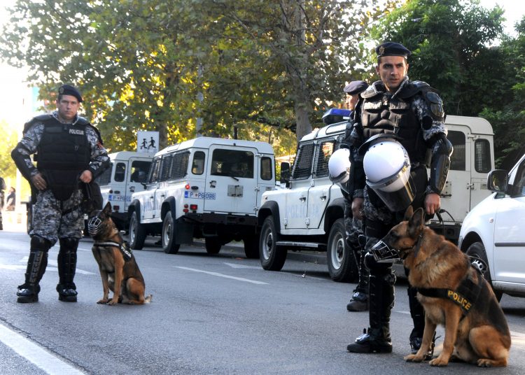 Policija, Crna Gora