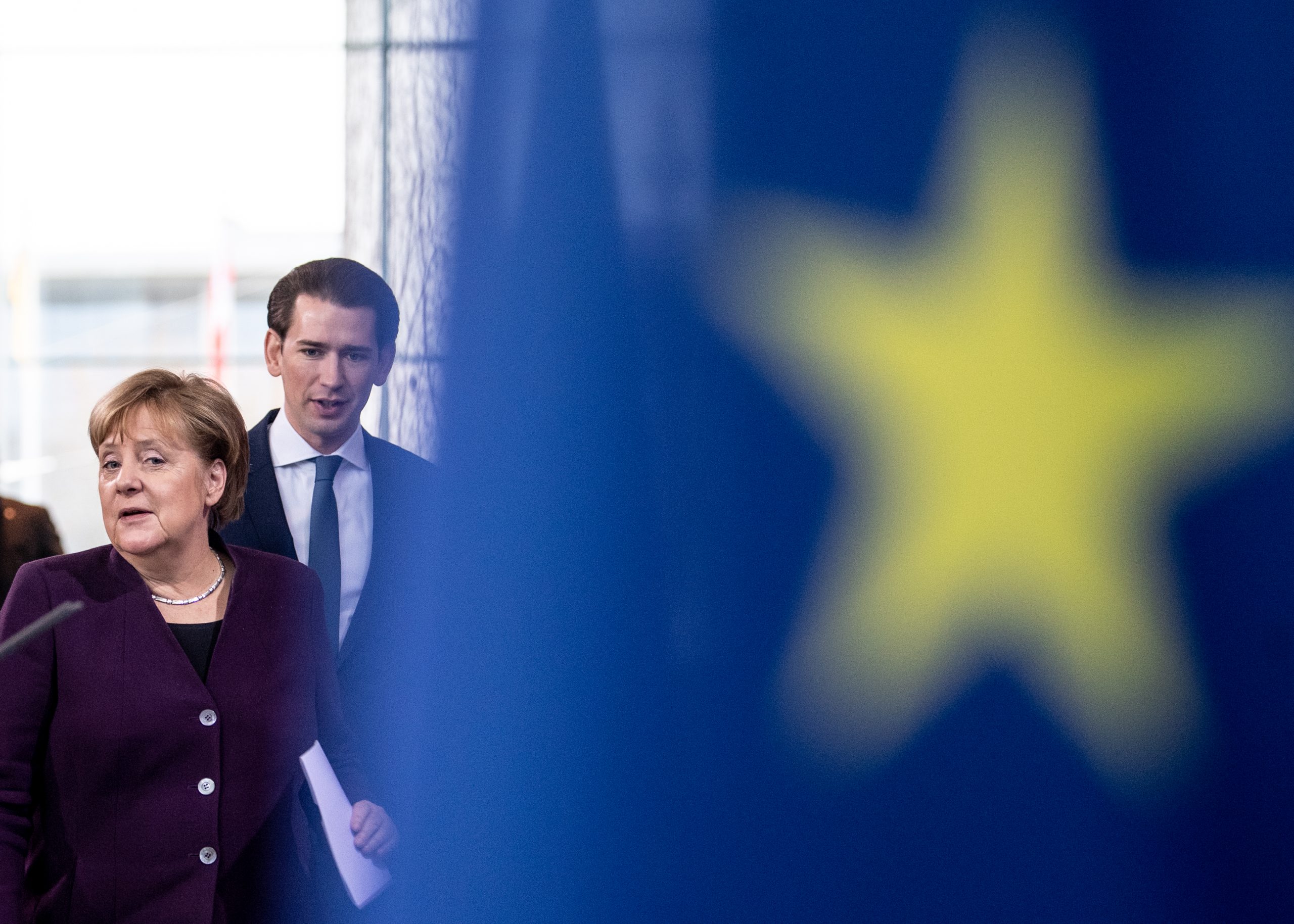 Angela Merkel i Sebastijan Kurc