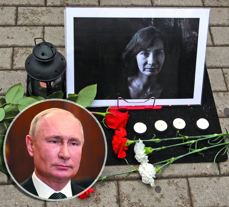 Vladimir Putin i Natalia Estemirova