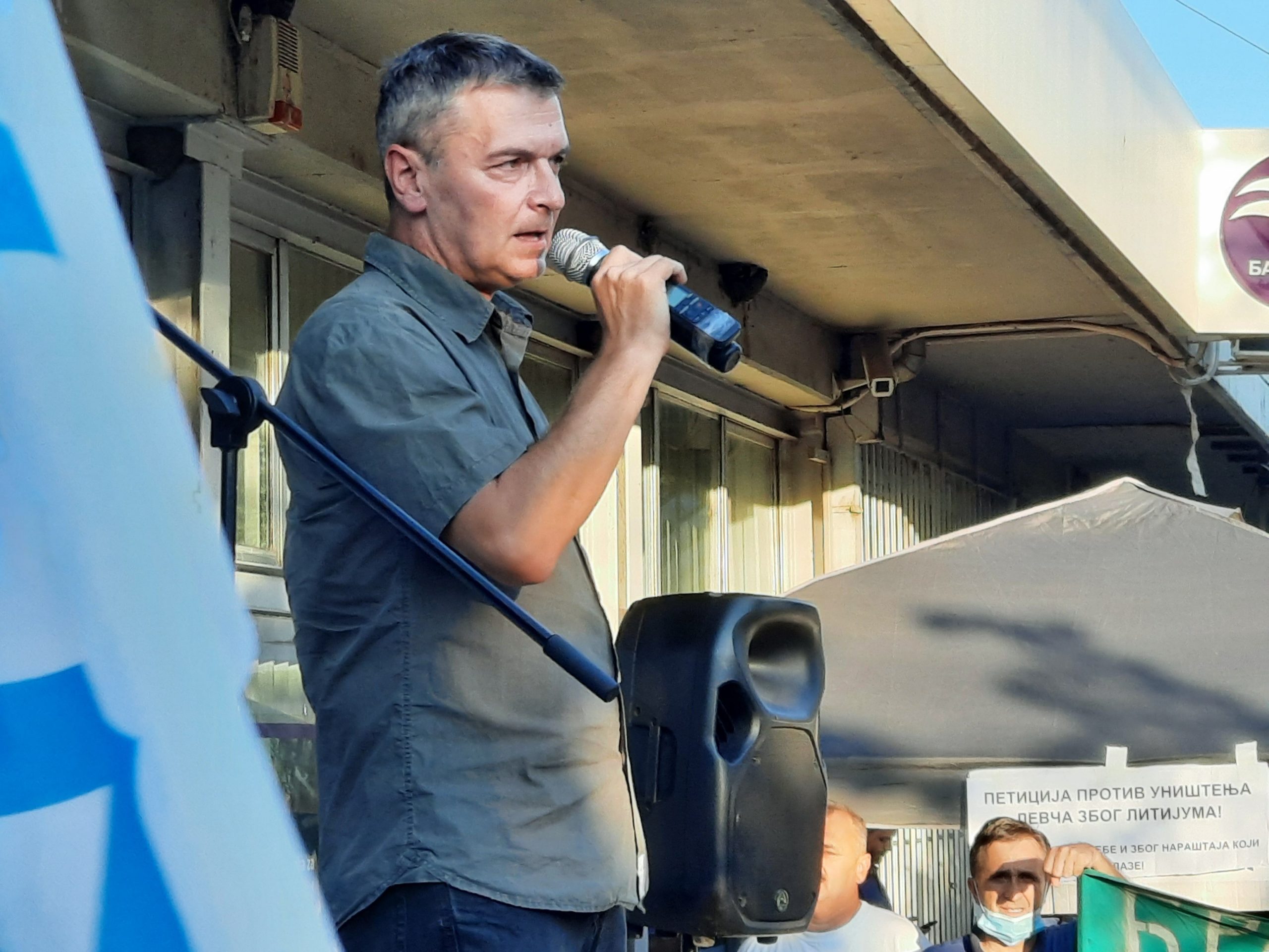 Rekovac Protest protiv iskopvanja litijuma u Rekovcu Aleksandar Jovanovic Cuta