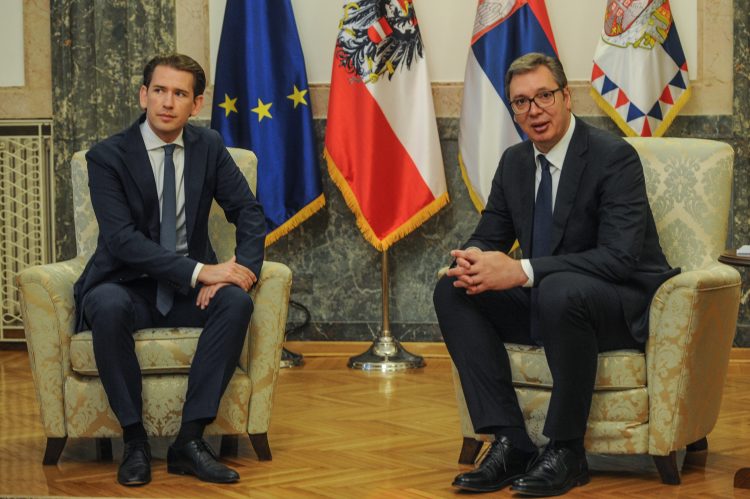 Sebastijan Kurc i Aleksandar Vučić