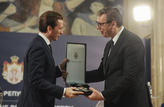 Sebastijan Kurc i Aleksandar Vučić