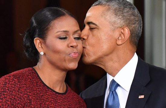 Mišel i Barak Obama Michelle Obama Barack Obama