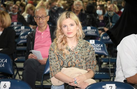 Nevena Bozovic na koncertu Plasida Dominga na Tasu