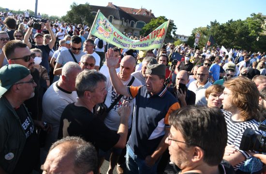 Ekološki protest, Ustanak za opstanak, protestna šetnja, Brankov most
