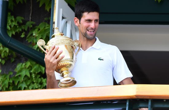Novak Đoković Wimbledon 2018. Novak Djoković
