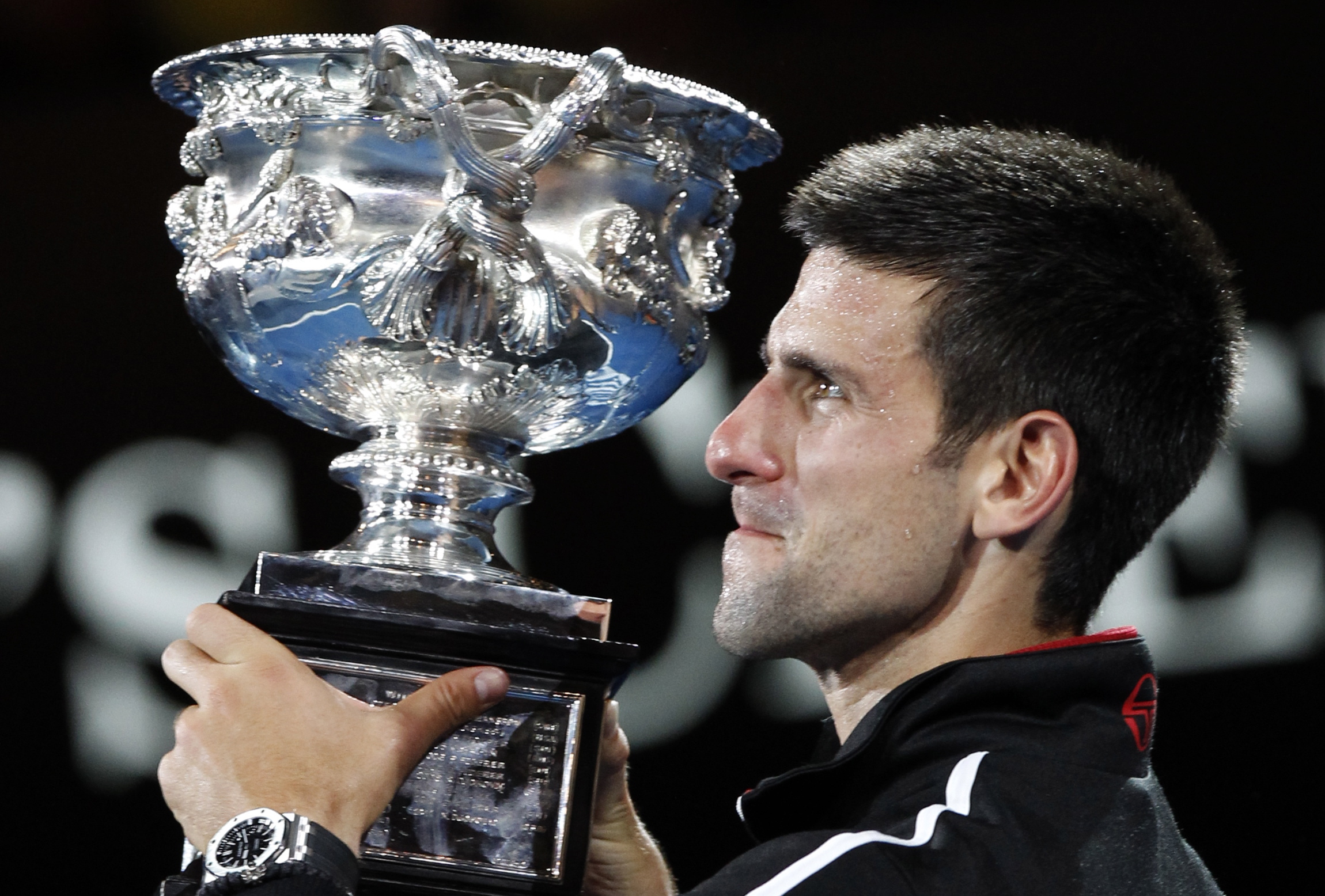 Novak Đoković Australian Open 2012.