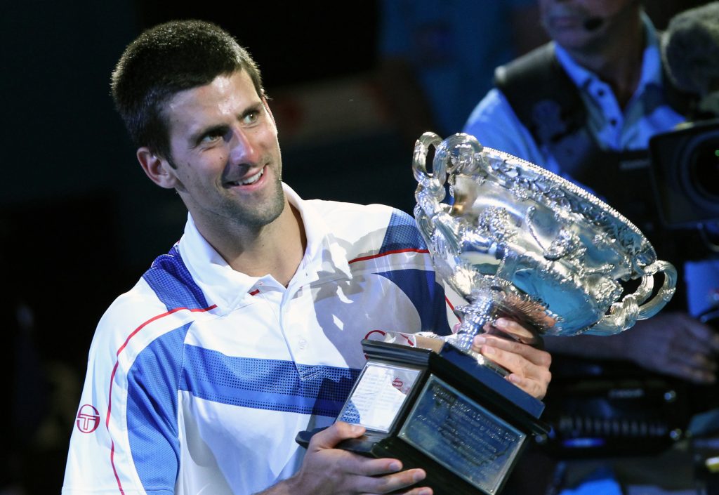 Novak Đoković Australian Open 2011. Novak Djoković